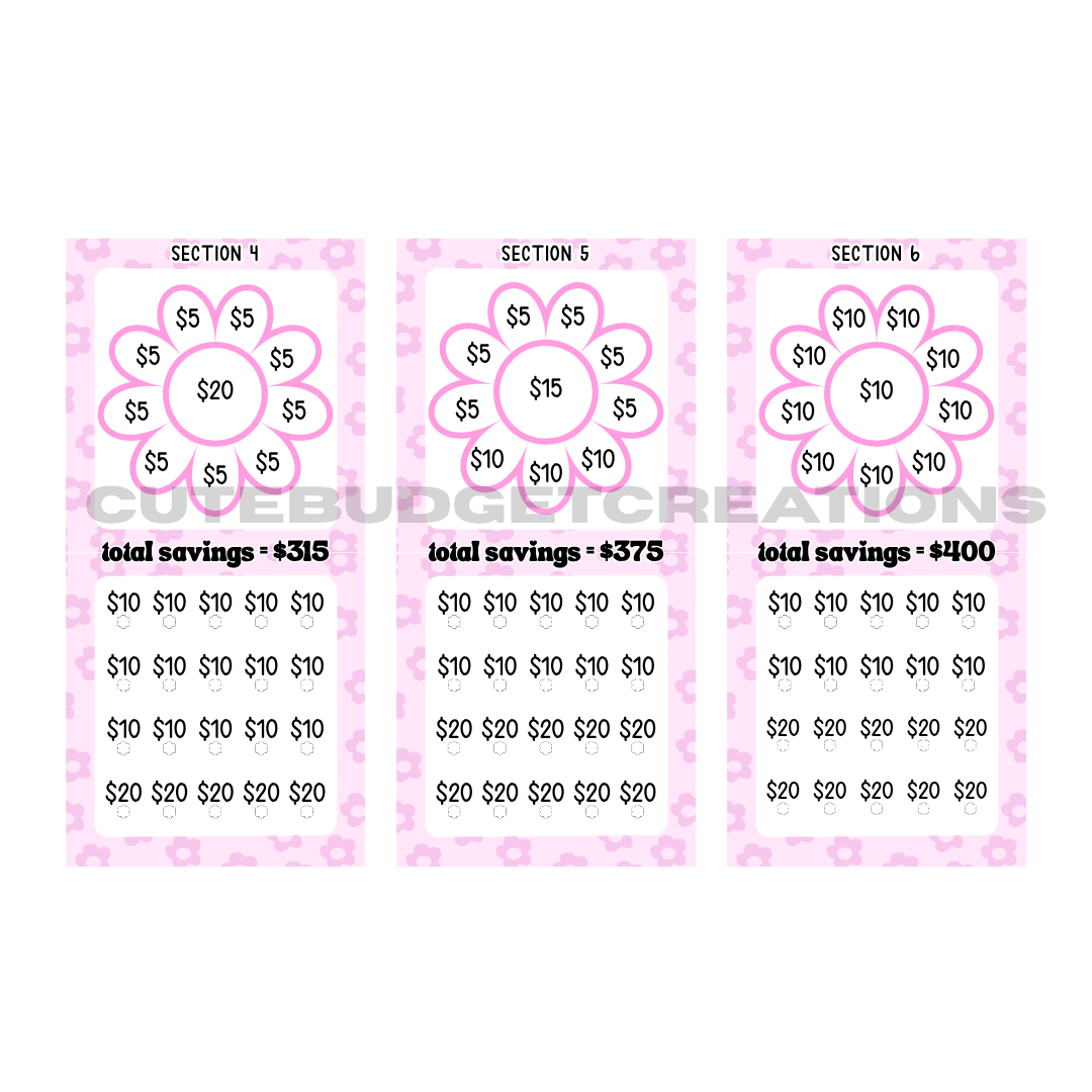 2k Daisy Savings - Challenge ONLY