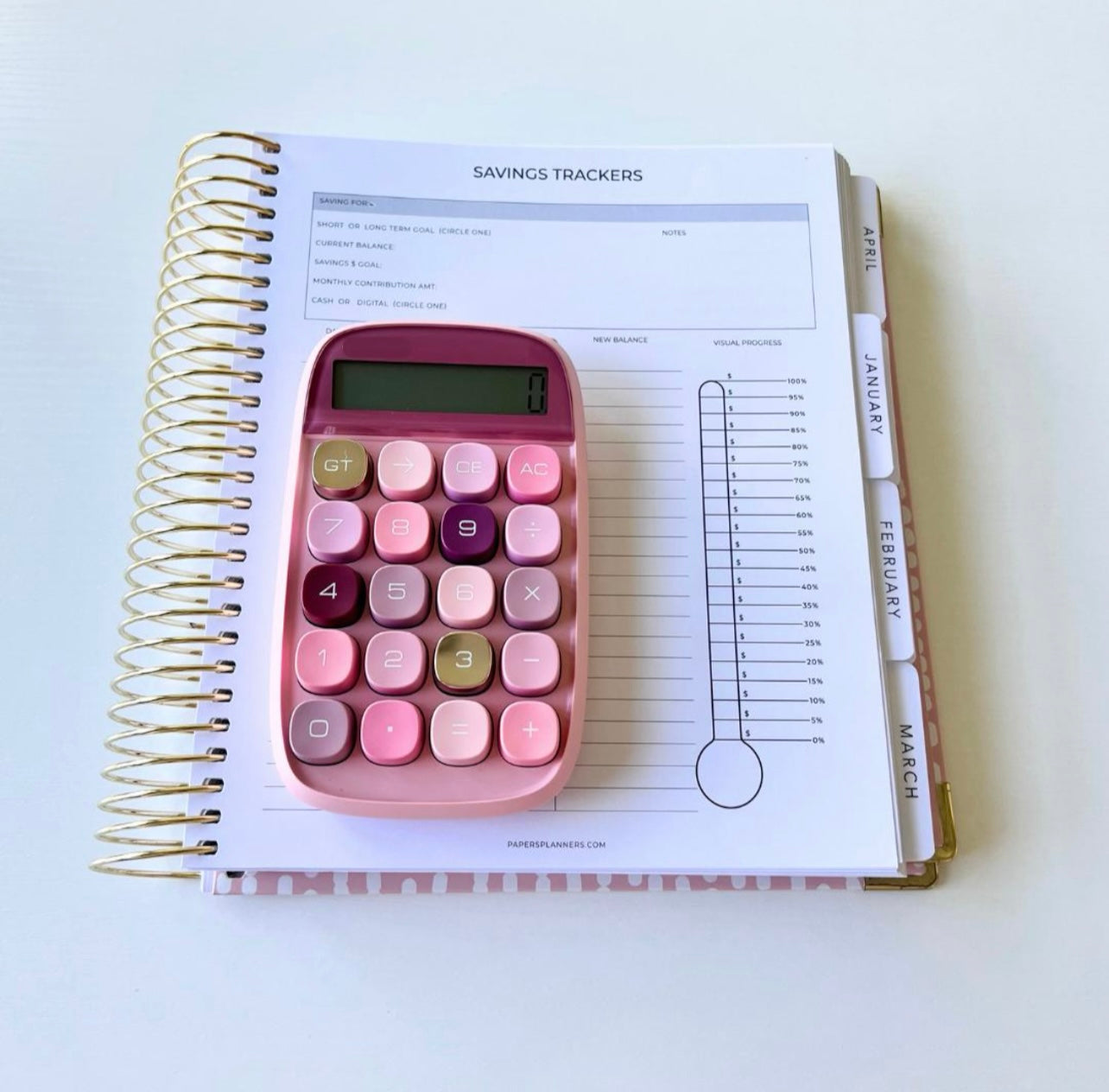 Pink Chunky Calculator
