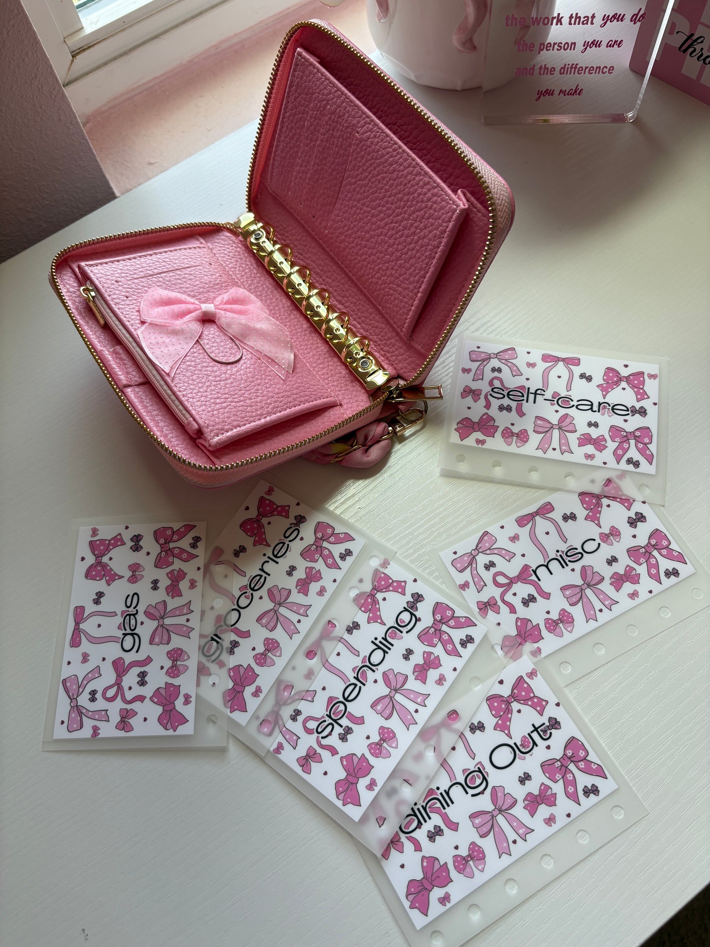 A7 Barbie pink wallet bundle bag