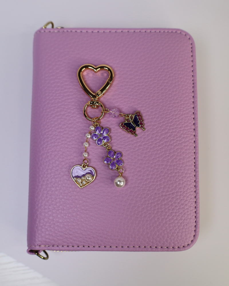 Purple Butterfly Charm