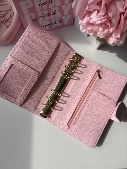 A6 - Powder Pink - Pebble Leather