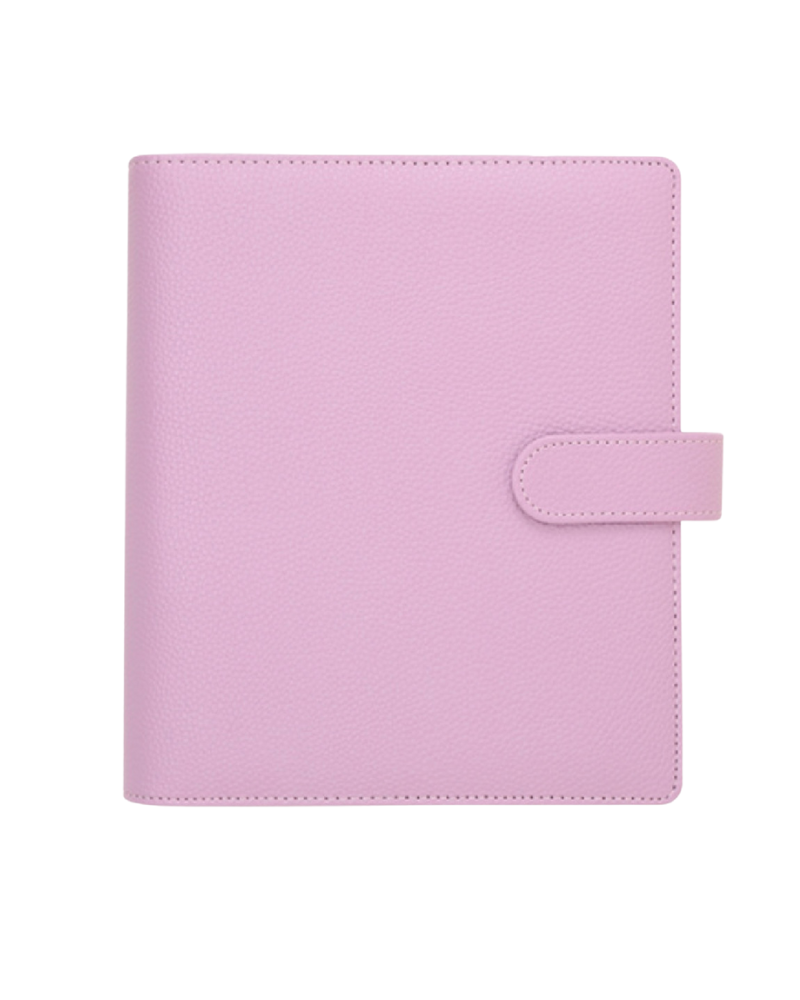 A5 Pebble Leather Budget Binder 💖