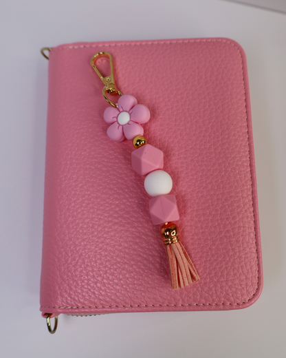 Flower Tassel Binder Charm