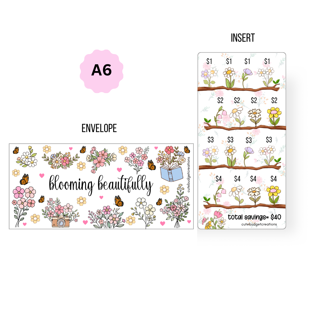 Blooming Beautifully Savings Challenge