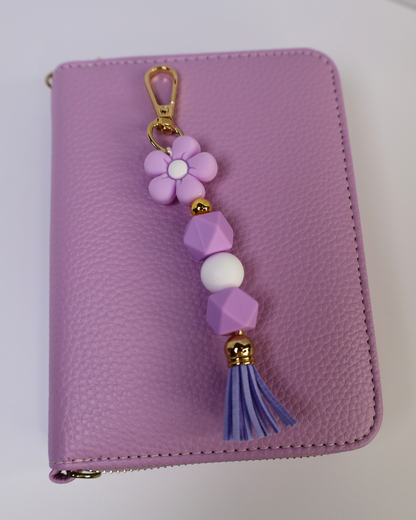 Flower Tassel Binder Charm