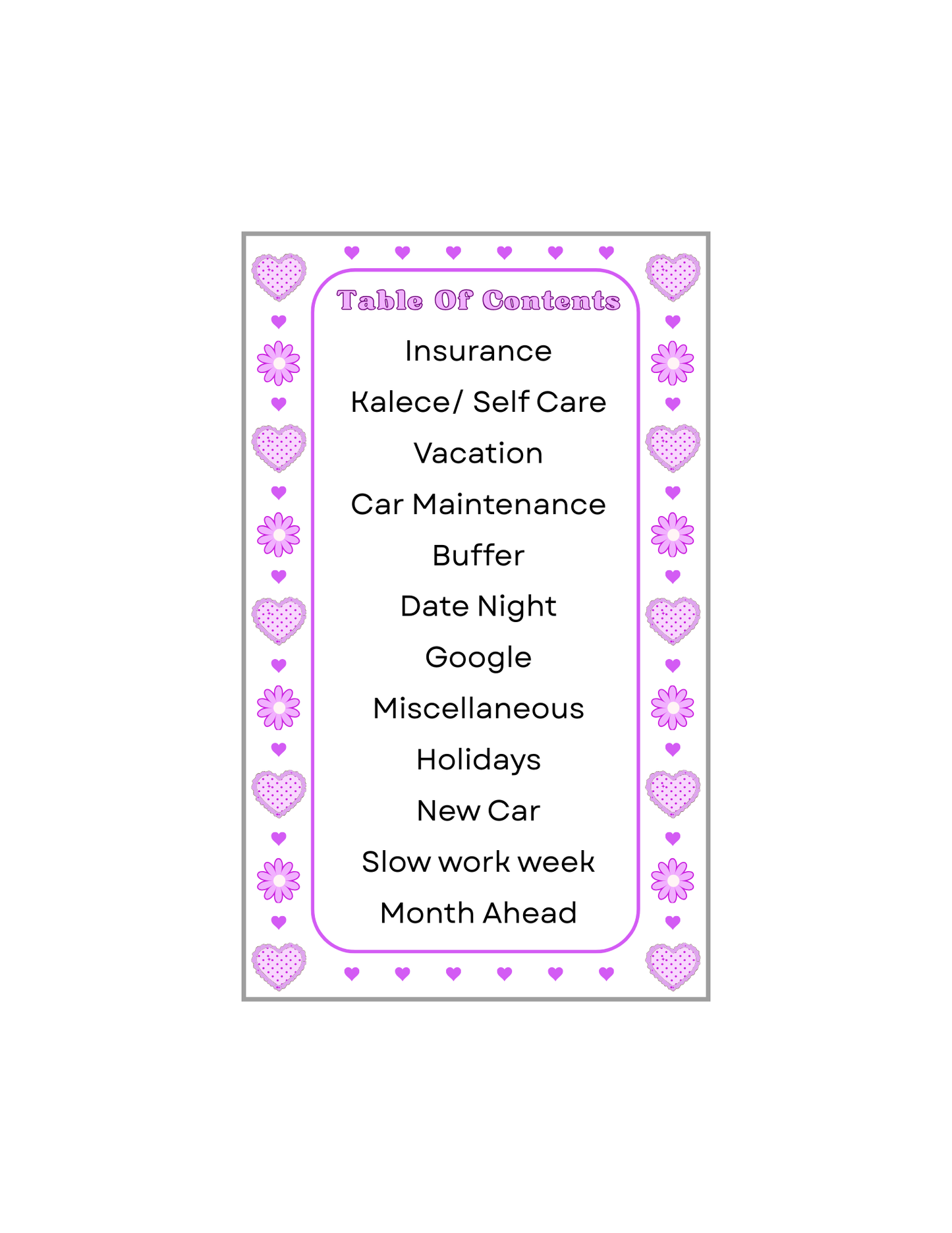 Kalece Customer Order