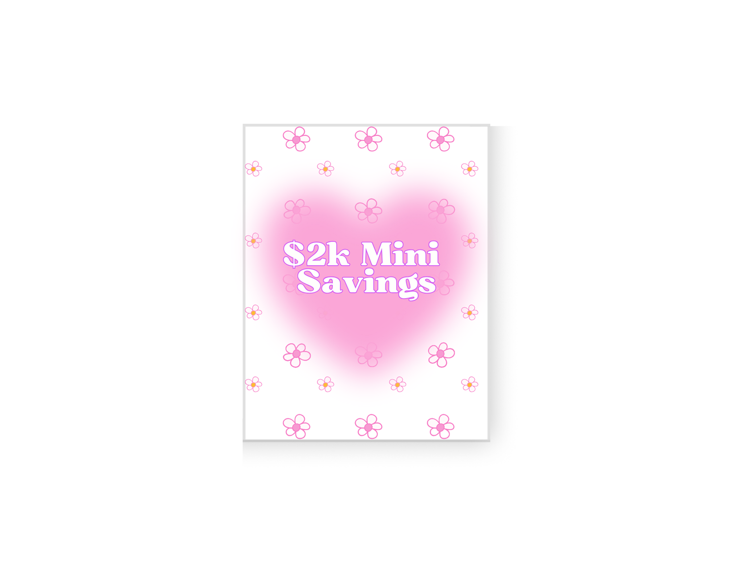 Pink A7 2K Mini Savings - Challenge ONLY