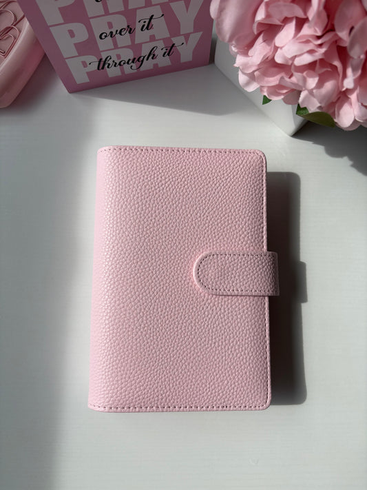 A6 - Powder Pink - Pebble Leather