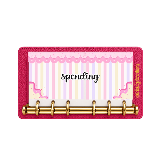 A6 Stripes & Savings Vellum Envelope