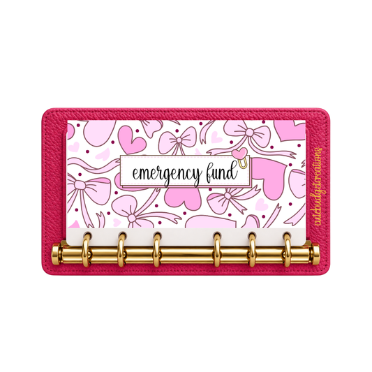 A6 Pink Heart Vellum Envelopes