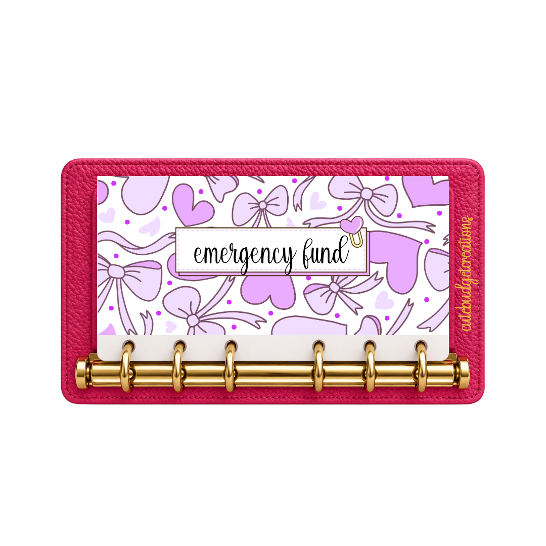 A6 Purple Heart Vellum Envelopes