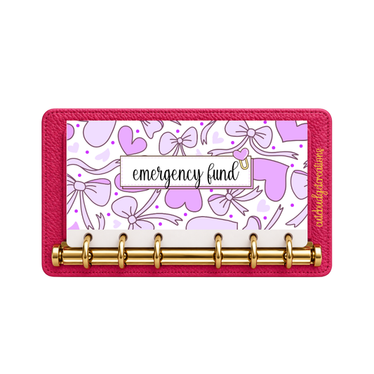 A6 Purple Heart Vellum Envelopes