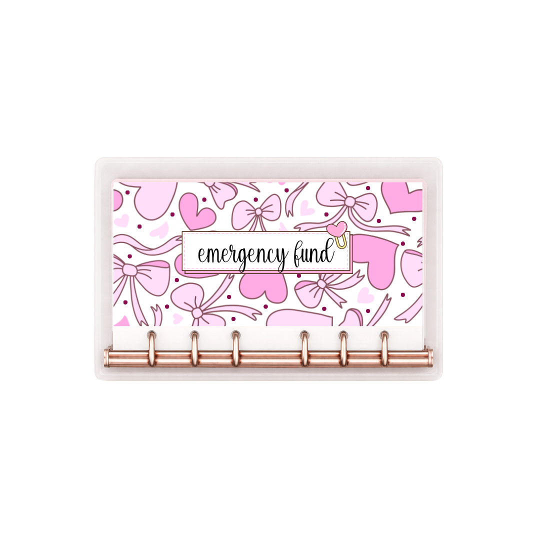 Pink Heart Vellum Envelopes