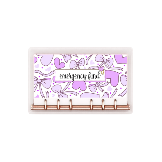 Purple Heart Vellum Envelopes