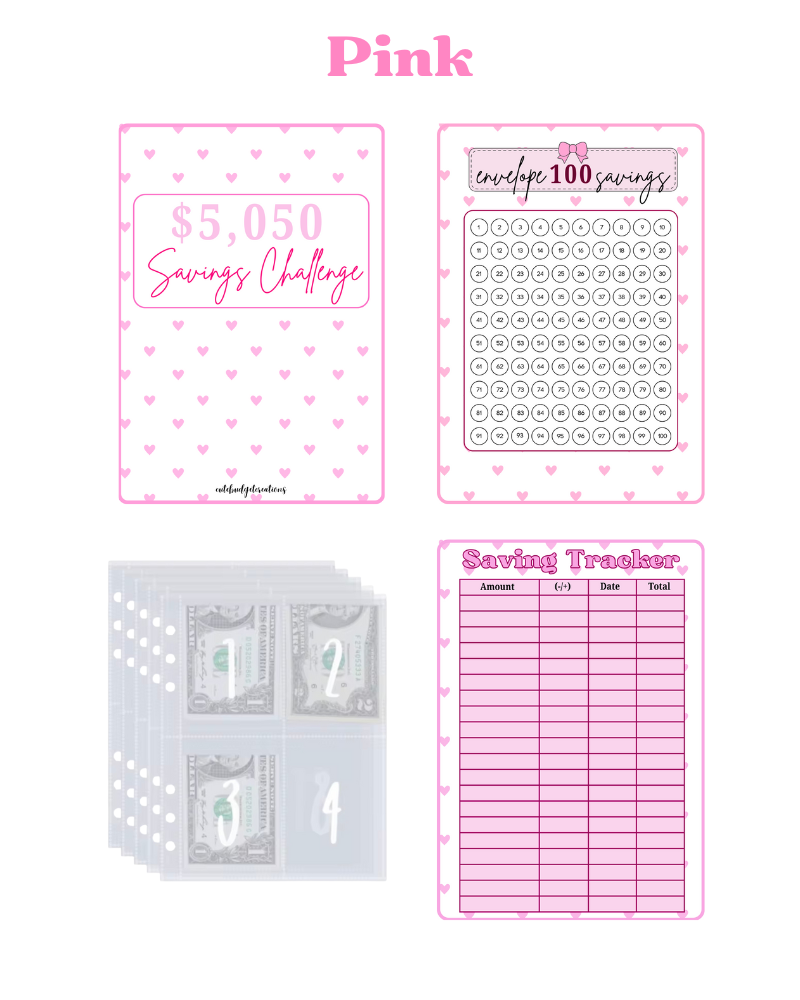 100 Envelope Savings Challenge