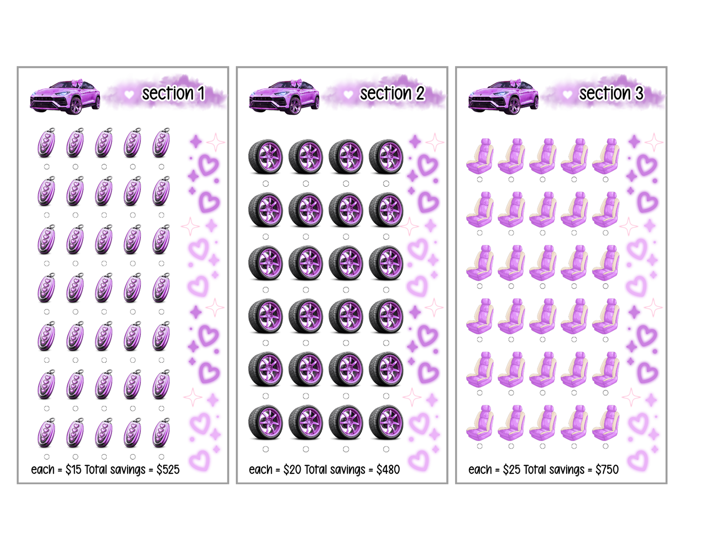 Car Savings Challenge Only