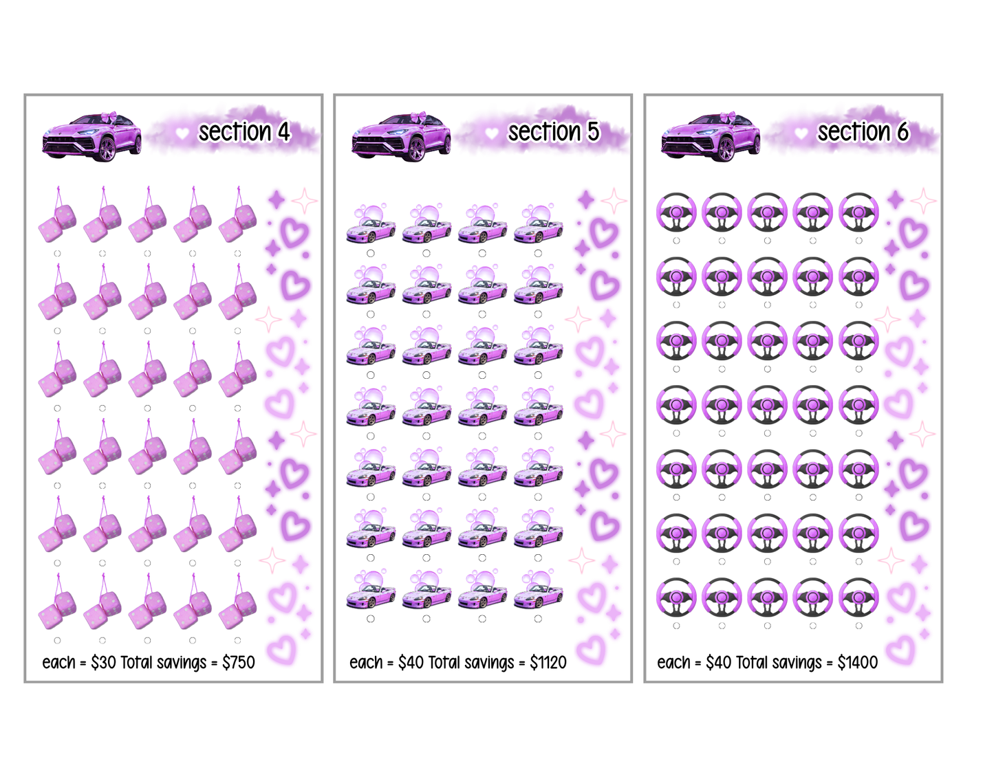 Car Savings Challenge Only