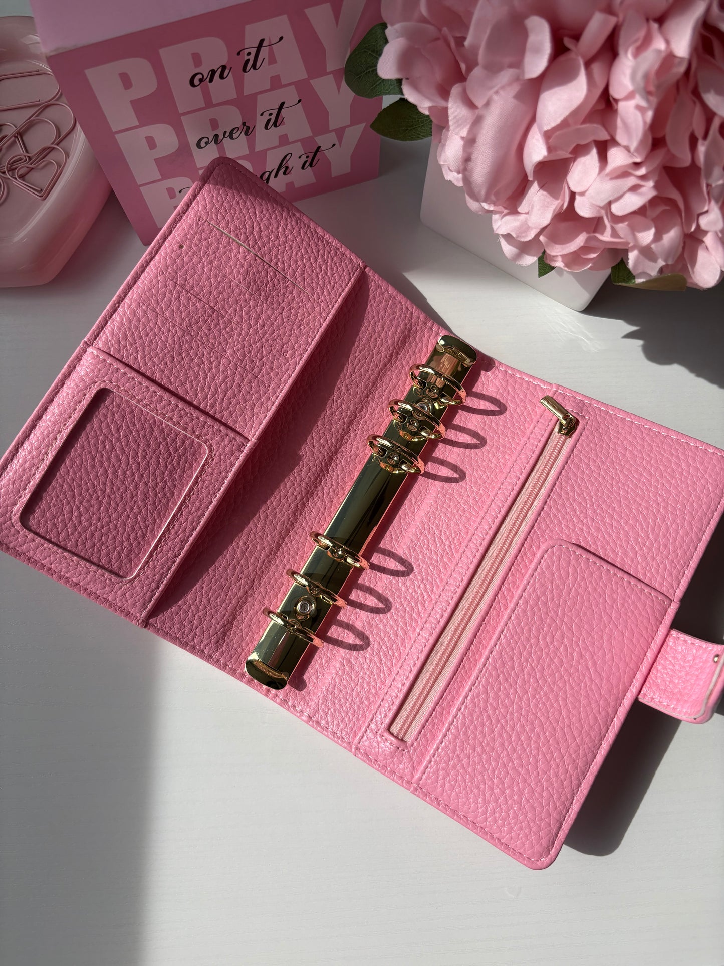 PRE ORDER * A6 - Bubblegum Blush - Pebble Leather