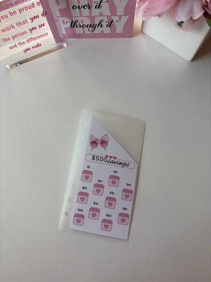 $500 Savings Challenge