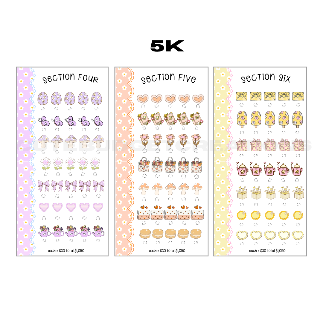 1k, 5k , 10 , 20k Savings
