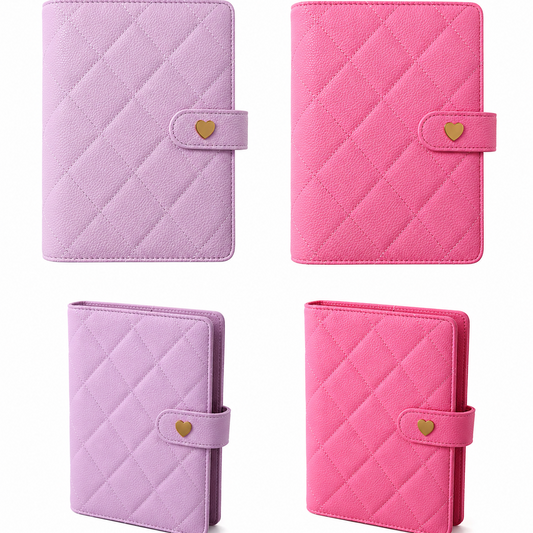 Quilted Heart Binder