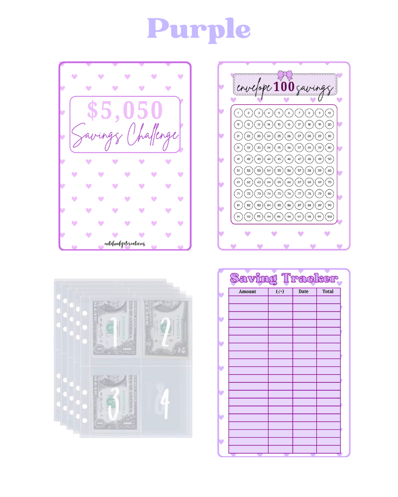 100 Envelope Savings Challenge