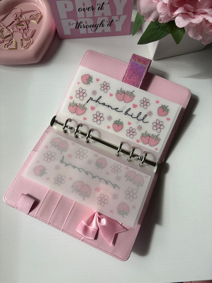 A6 Strawberry Flower Envelope