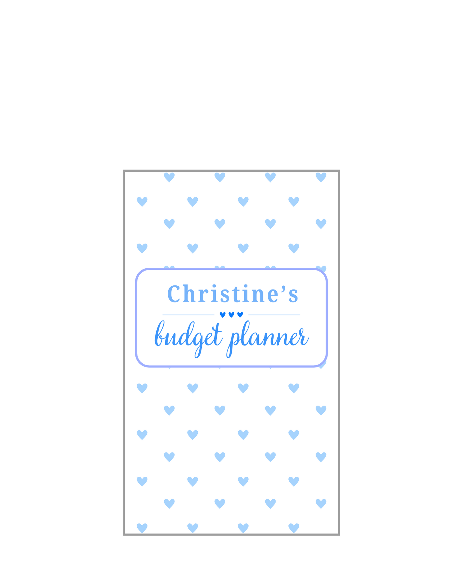 Christine's Dashboard