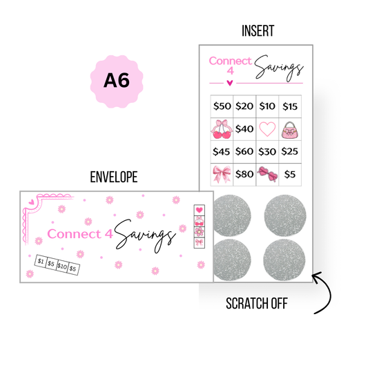 Connect 4 Scratch Savings