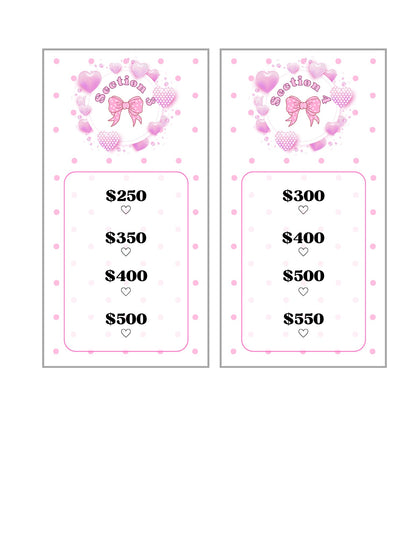 Custom order 15k Savings