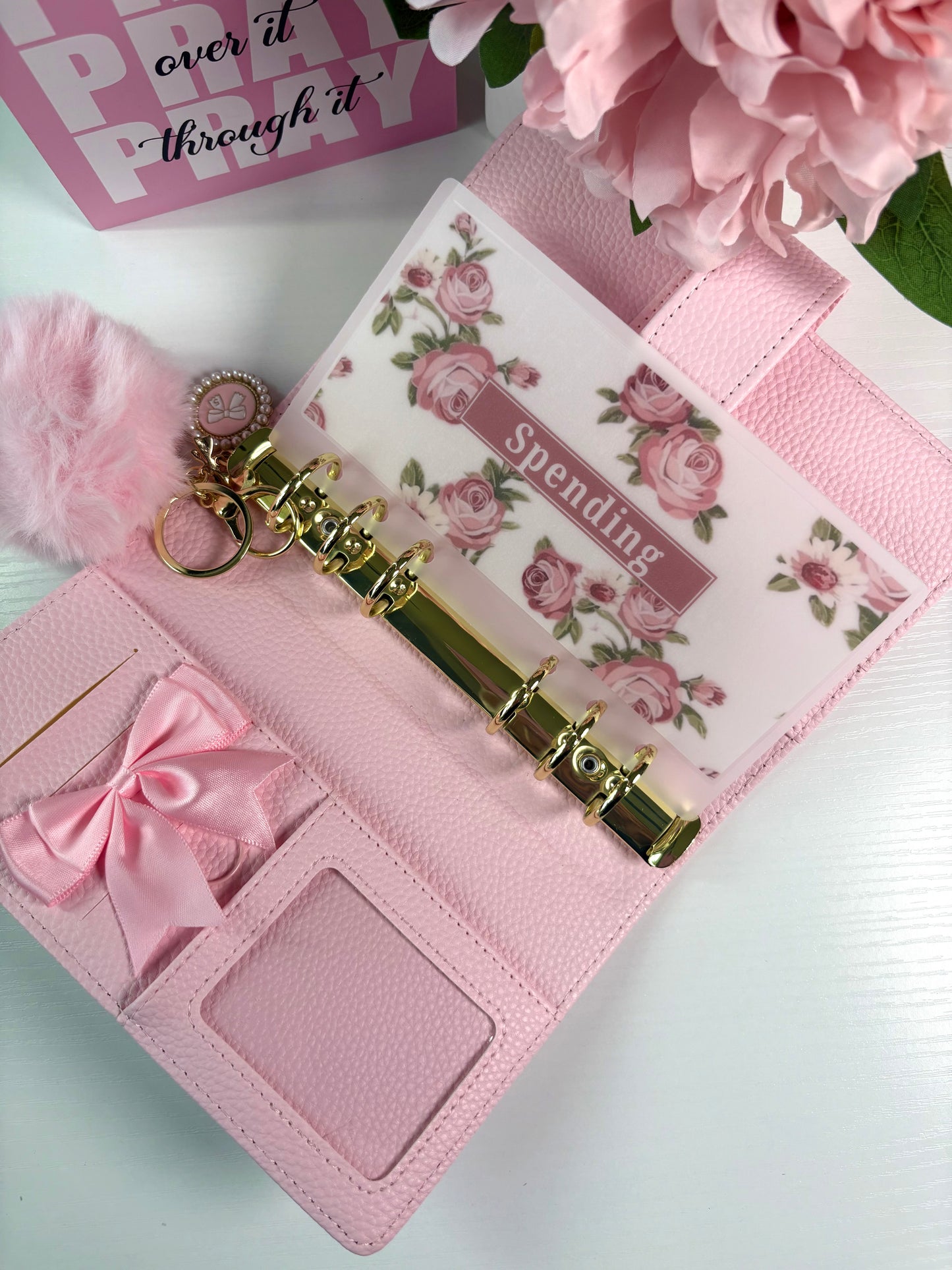 Rose Vellum Cash Stuffing Envelopes
