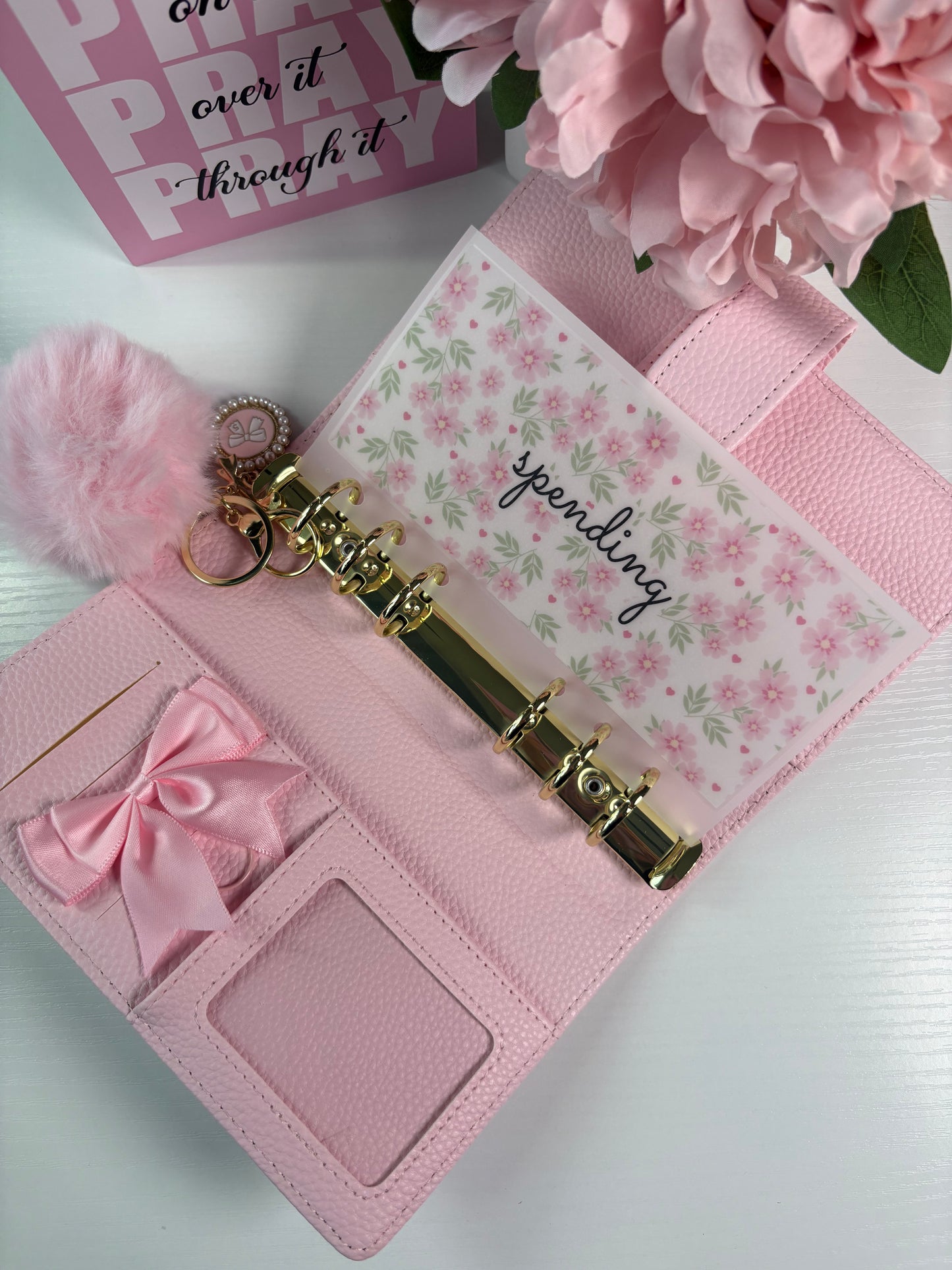 Floral Print Vellum Cash Envelopes