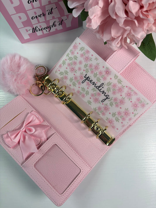 Floral Print Vellum Cash Envelopes