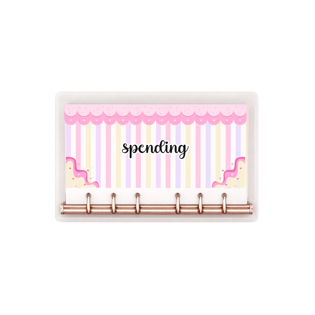 A6 Stripes & Savings Vellum Envelope