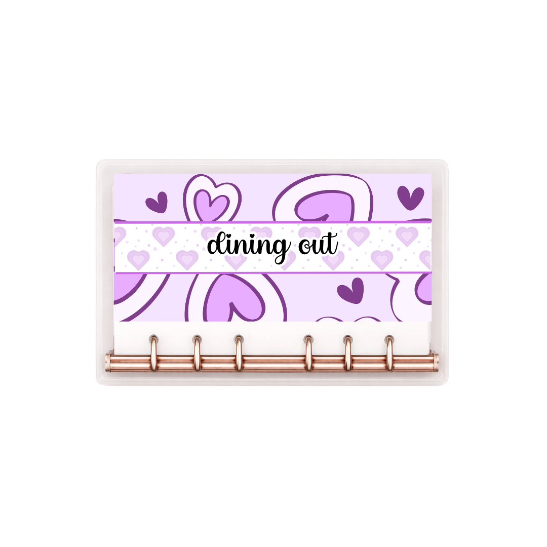 A6 Lavender Love Vellum Envelope
