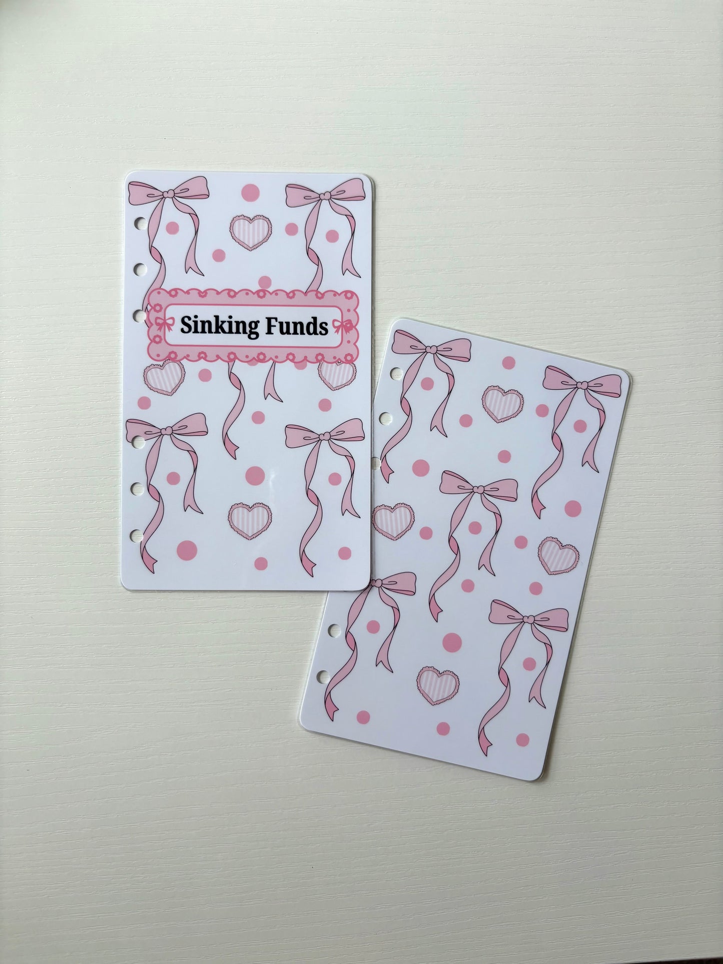 Pink Bow Heart Dasboard