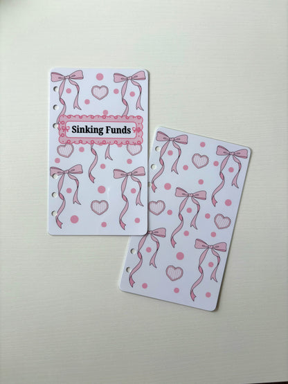Pink Bow Heart Dasboard