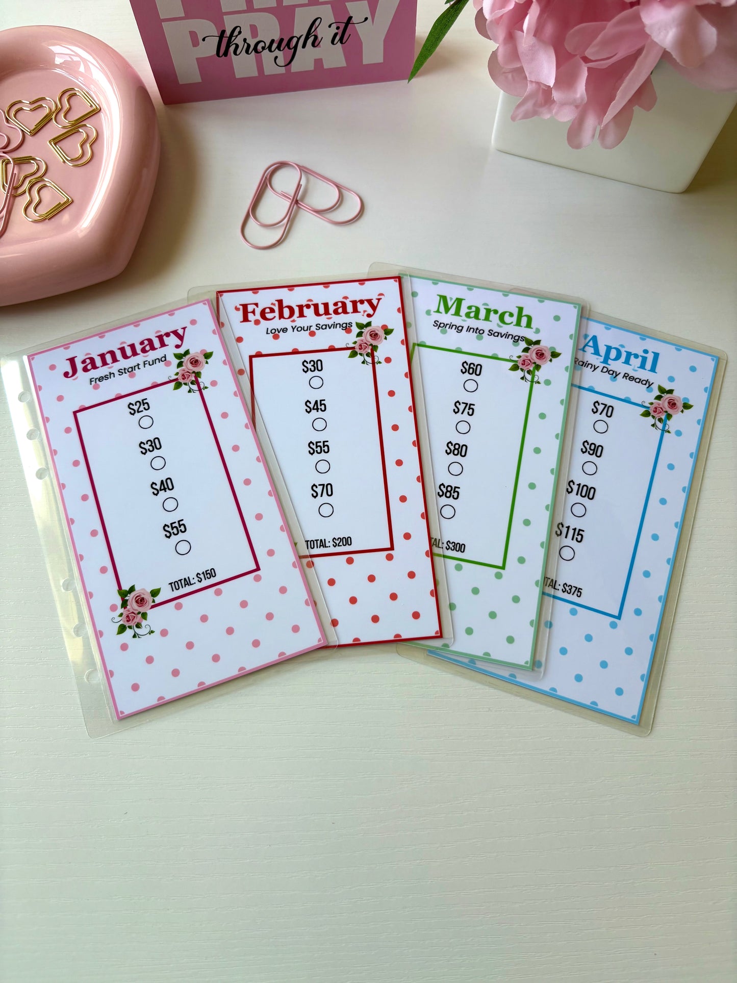 12 Month 5k Savings Challenge