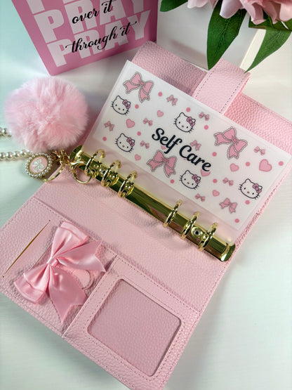 Pink HK Bow Vellum Cash Envelopes