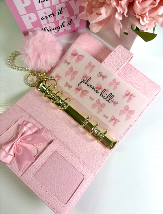 Vellum Bow Cash Stuffing Envelopes (A6 & A7)