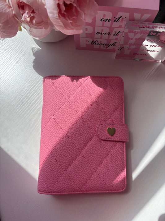 Quilted Heart Binder