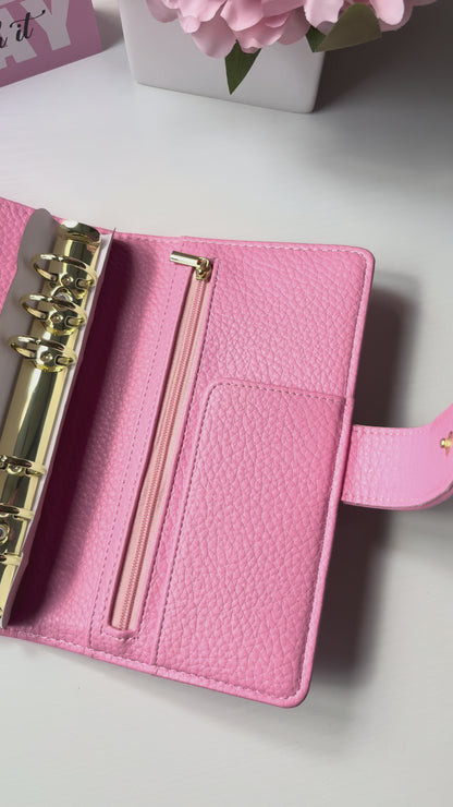 PRE ORDER * A6 - Bubblegum Blush - Pebble Leather