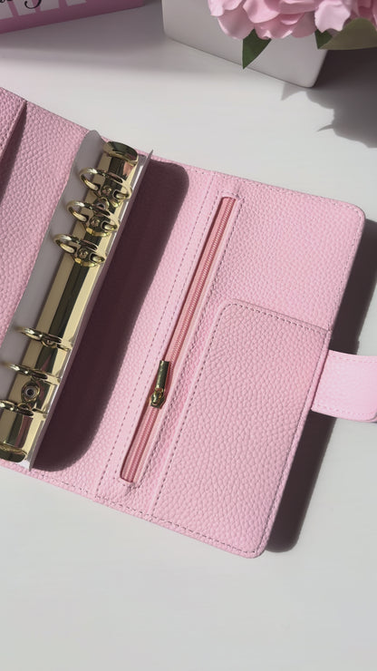 A6 - Powder Pink - Pebble Leather